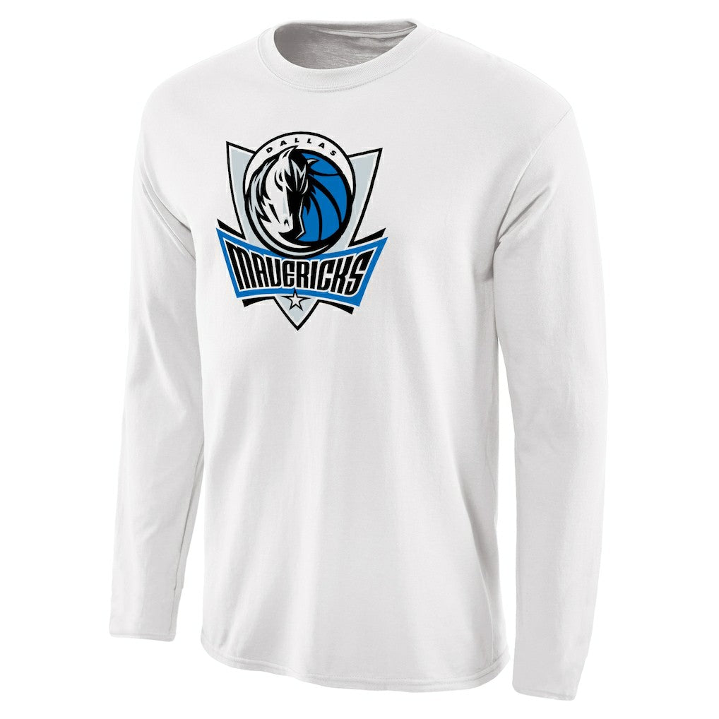 NBA Dallas Mavericks Primary Logo Long Sleeve T-Shirt sale