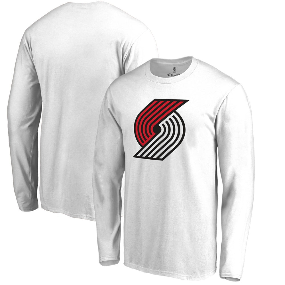 NBA Portland Trail Blazers Primary Logo Long Sleeve T-Shirt