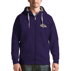 Antigua Victory Full-Zip Hoodie - Baltimore Ravens