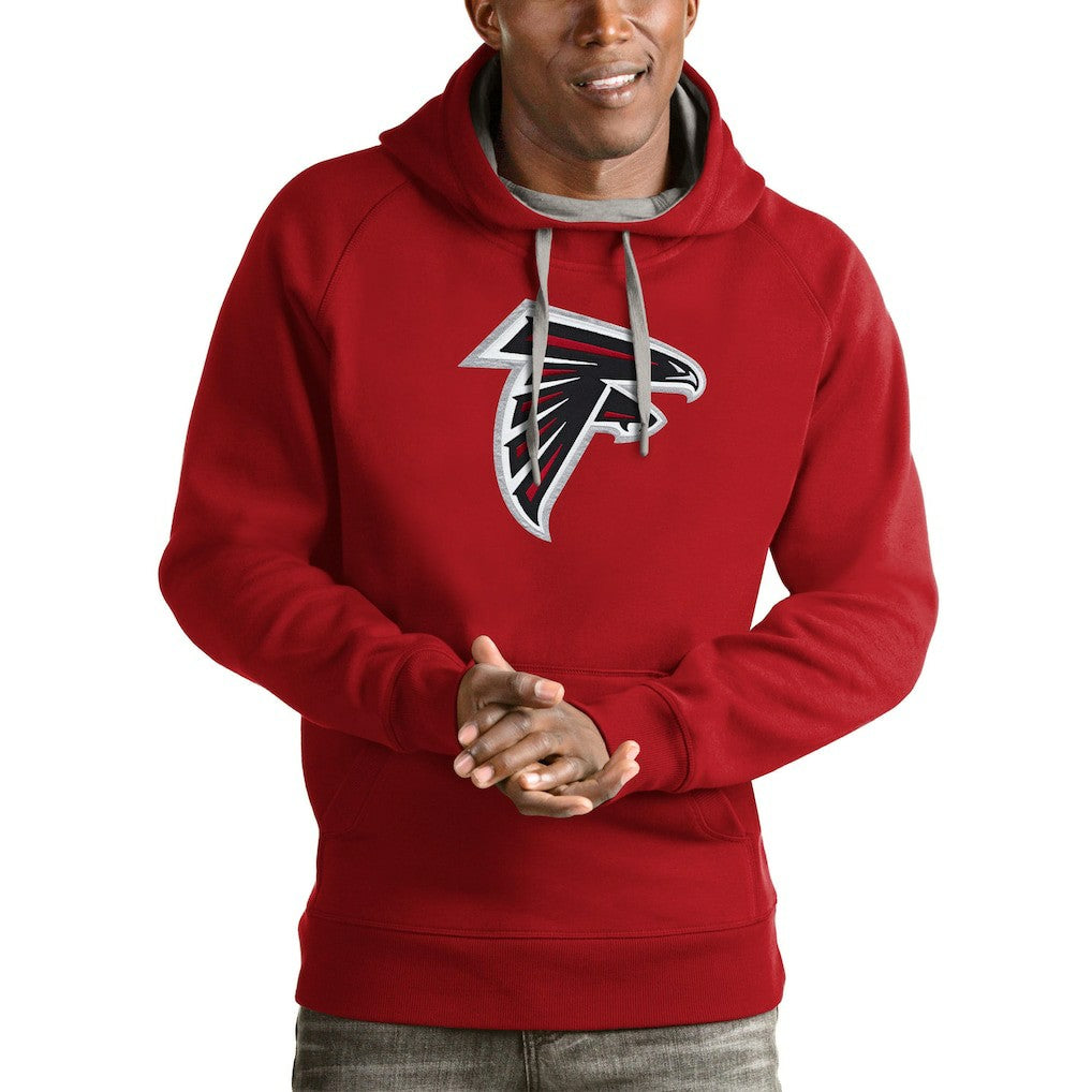 Antigua Victory Pullover Hoodie - Atlanta Falcons