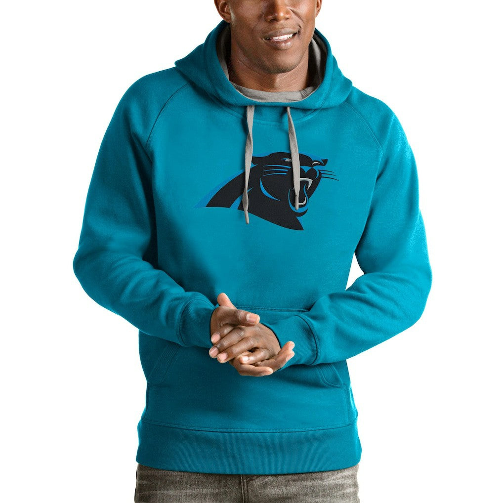 Antigua Victory Pullover Hoodie - Carolina Panthers