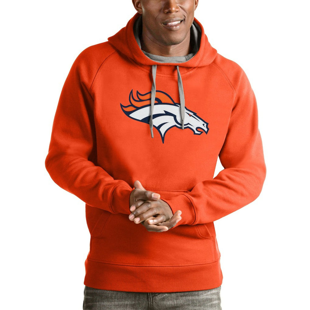 Antigua Victory Pullover Hoodie - Denver Broncos