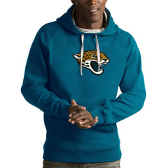 Antigua Victory Pullover Hoodie - Jacksonville Jaguars