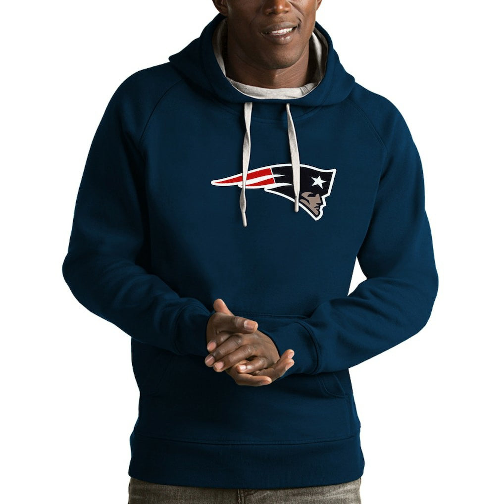 Antigua Victory Pullover Hoodie - New England Patriots
