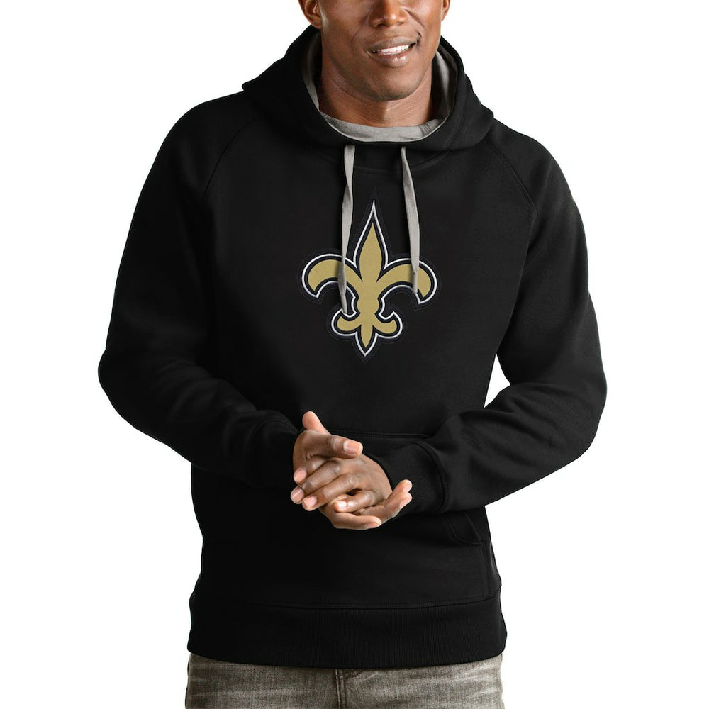 Antigua Victory Pullover Hoodie - New Orleans Saints