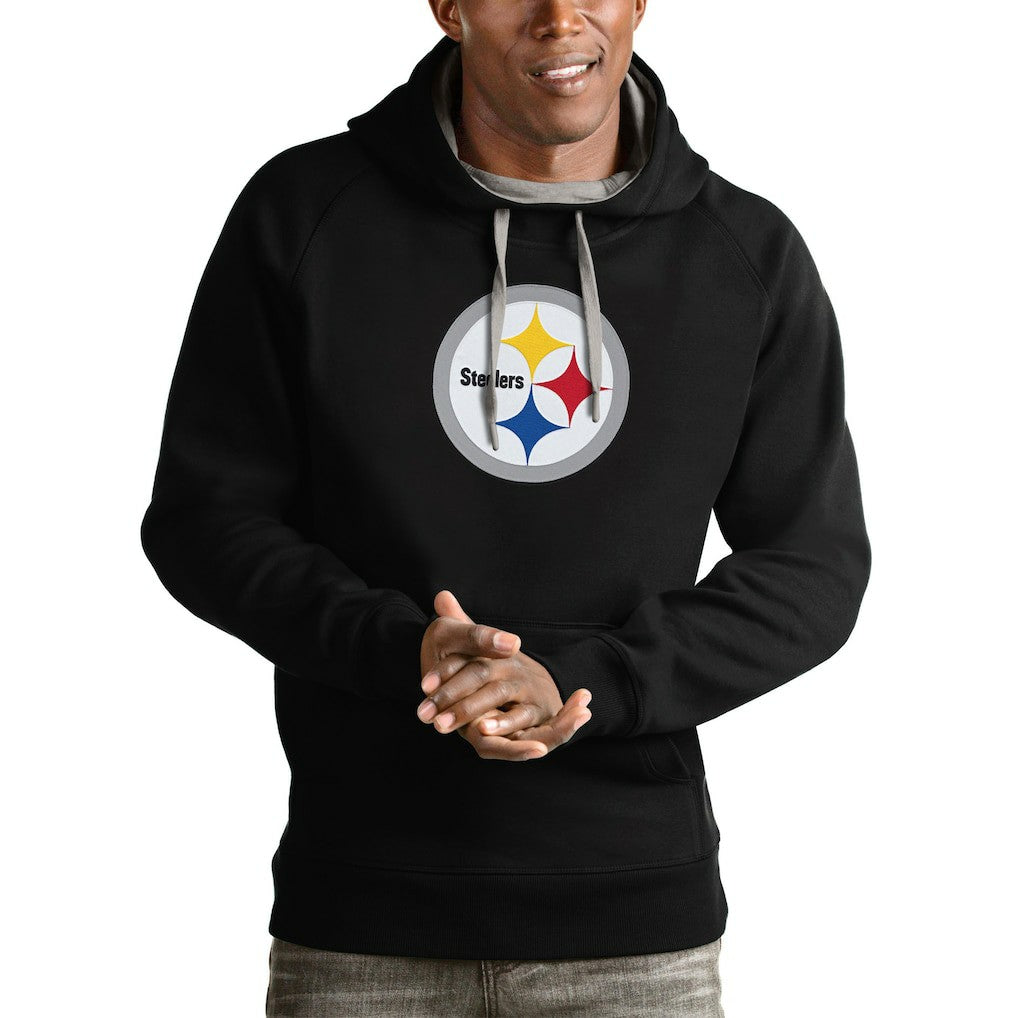 Antigua Victory Pullover Hoodie - Pittsburgh Steelers