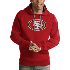 Antigua Victory Pullover Hoodie - San Francisco 49ers