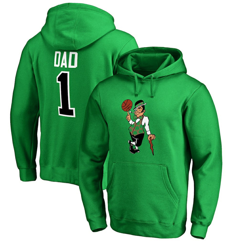 NBA Boston Celtics #1 Dad Pullover Hoodie
