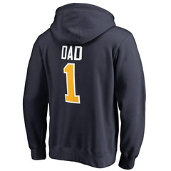 NBA Indiana Pacers #1 Dad Pullover Hoodie