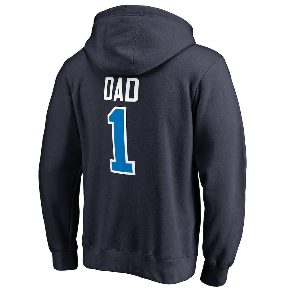 NBA Oklahoma City Thunder #1 Dad Pullover Hoodie