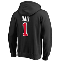 NBA Portland Trail Blazers #1 Dad Pullover Hoodie