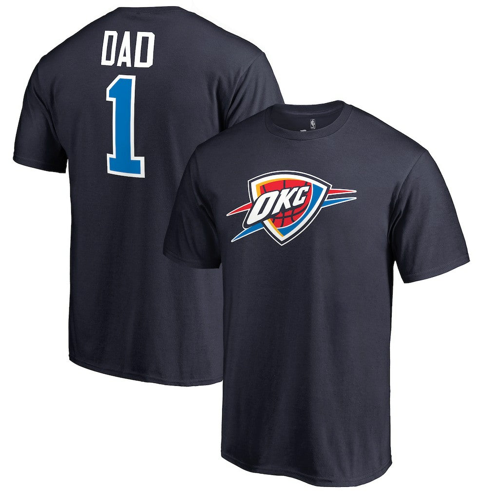 NBA Oklahoma City Thunder #1 Dad T-Shirt