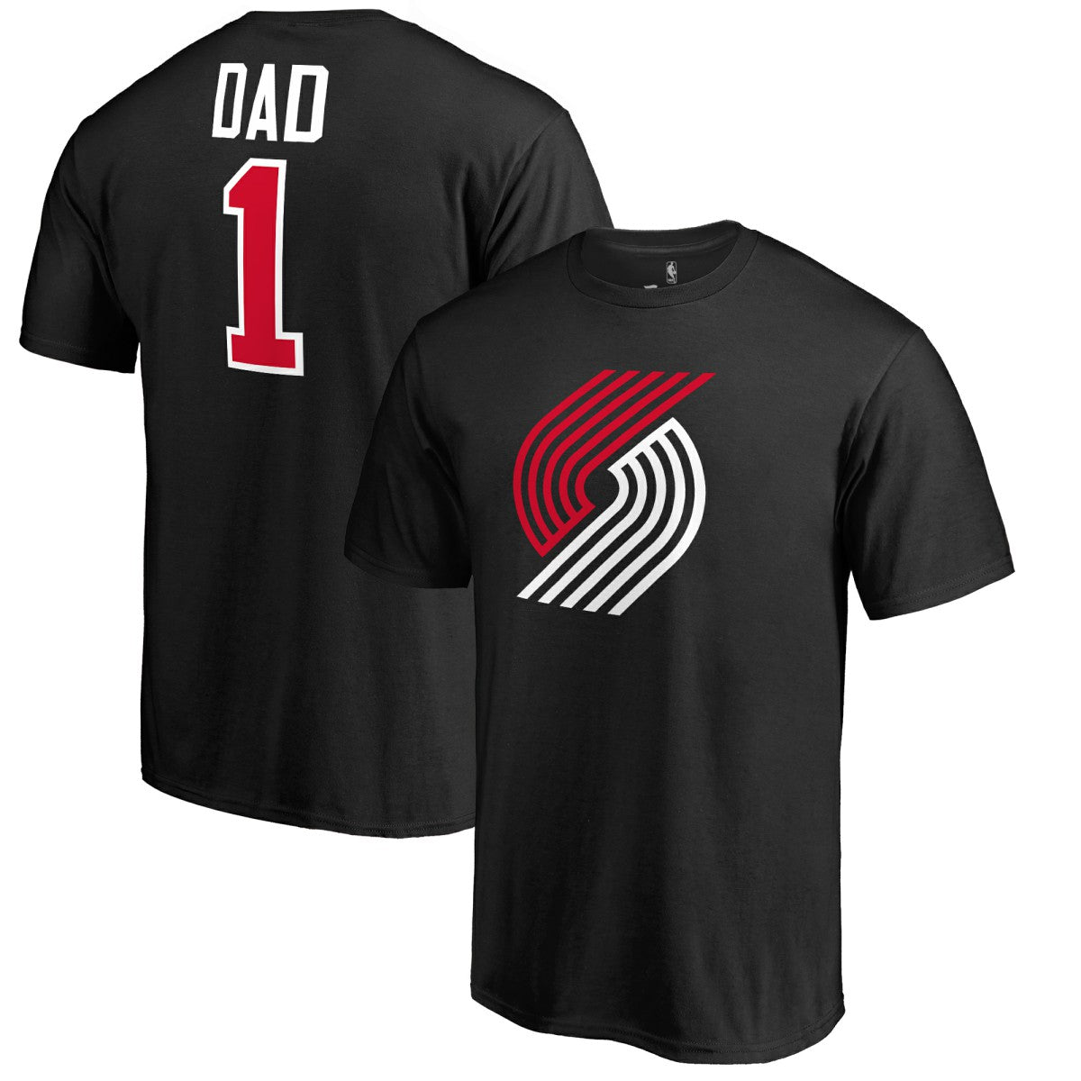 NBA Portland Trail Blazers #1 Dad T-Shirt
