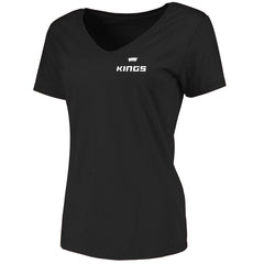 NBA Sacramento Kings Women's Logo V-Neck T-Shirt