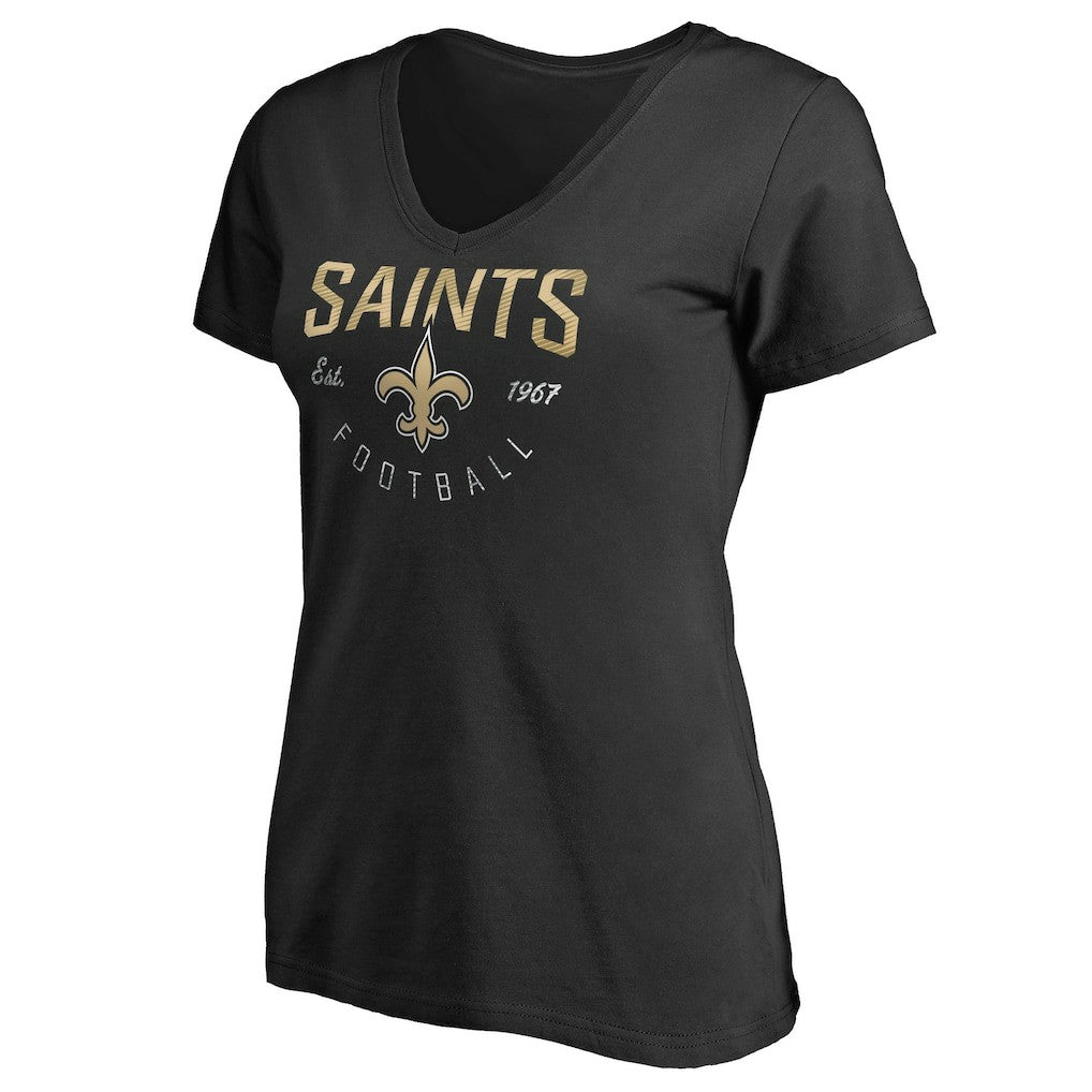 Women's Live For It V-Neck T-Shirt - New Orleans Saints