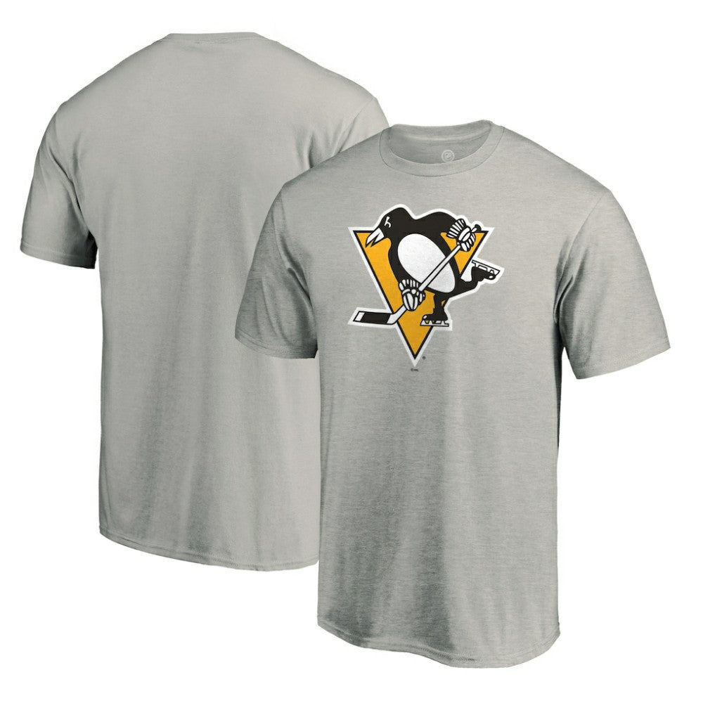 NHL Ash Pittsburgh Penguins Team Primary Logo 2 T-Shirt