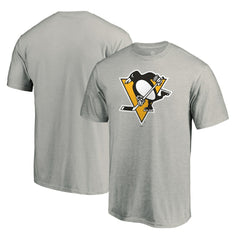 NHL Ash Pittsburgh Penguins Team Primary Logo 2 T-Shirt