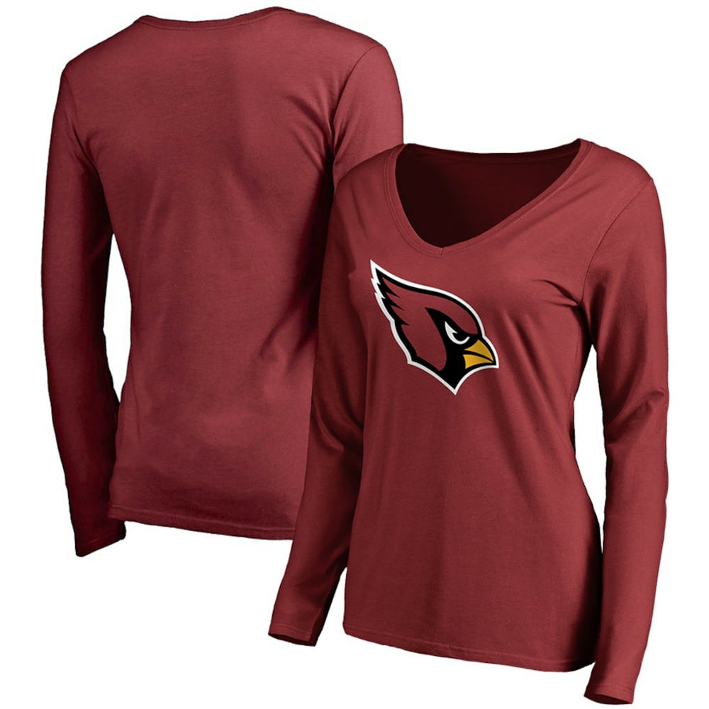 Women's Primary Team Logo Long Sleeve T-Shirt - Arizona Cardinals