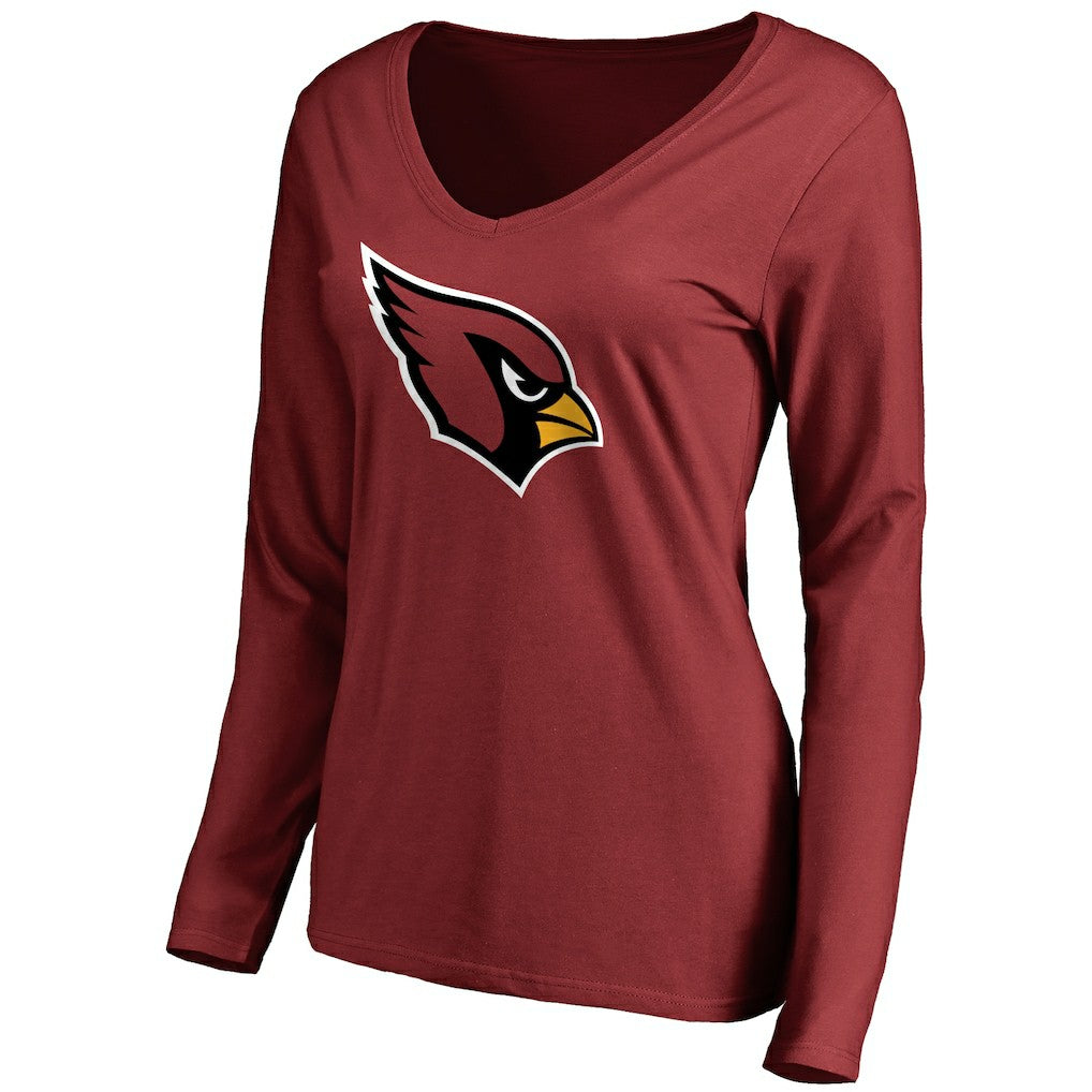 Women's Primary Team Logo Long Sleeve T-Shirt - Arizona Cardinals