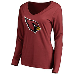 Women's Primary Team Logo Long Sleeve T-Shirt - Arizona Cardinals