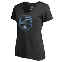 NHL Black Los Angeles Kings Women's Pond Hockey T-Shirt