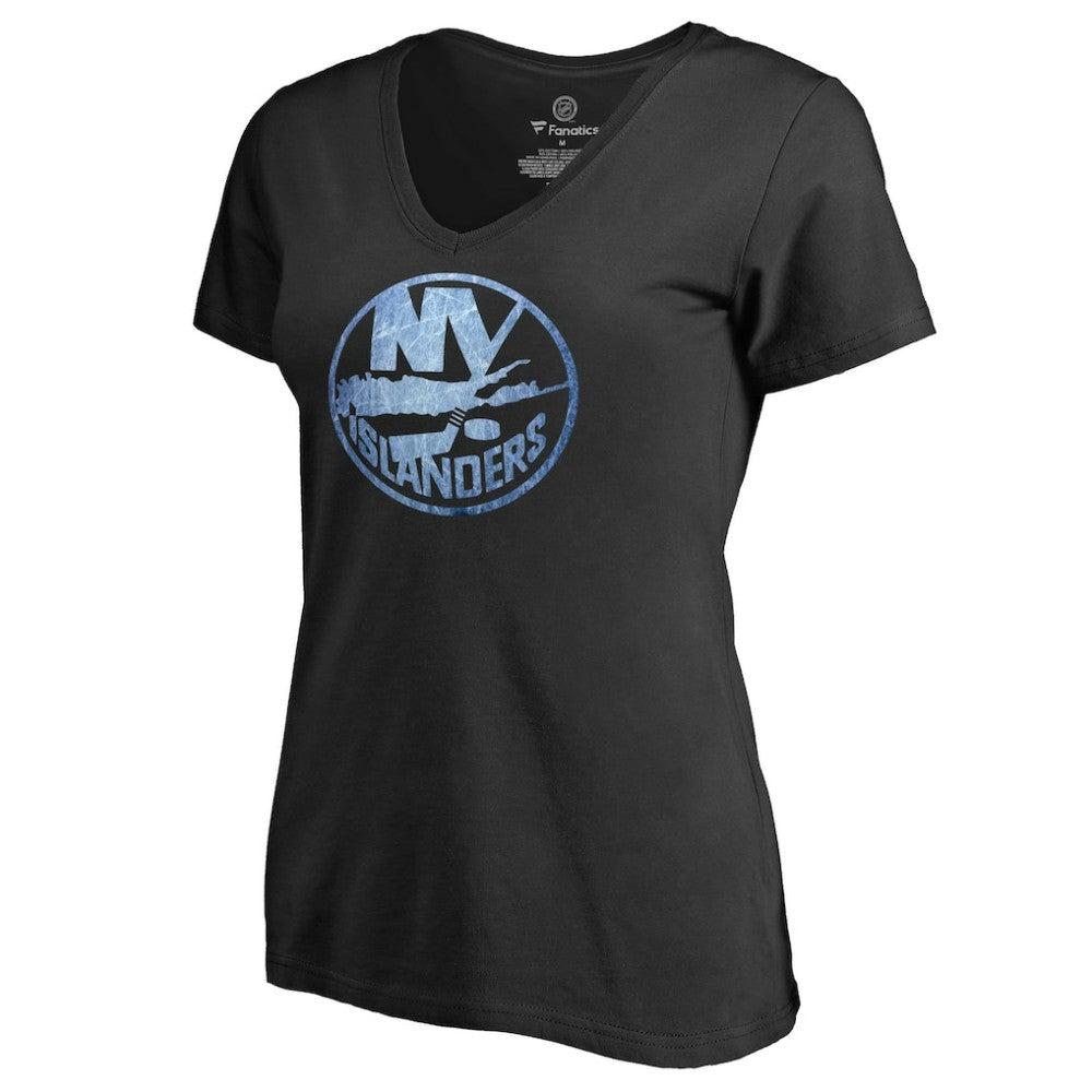 NHL Black New York Islanders Women's Pond Hockey T-Shirt