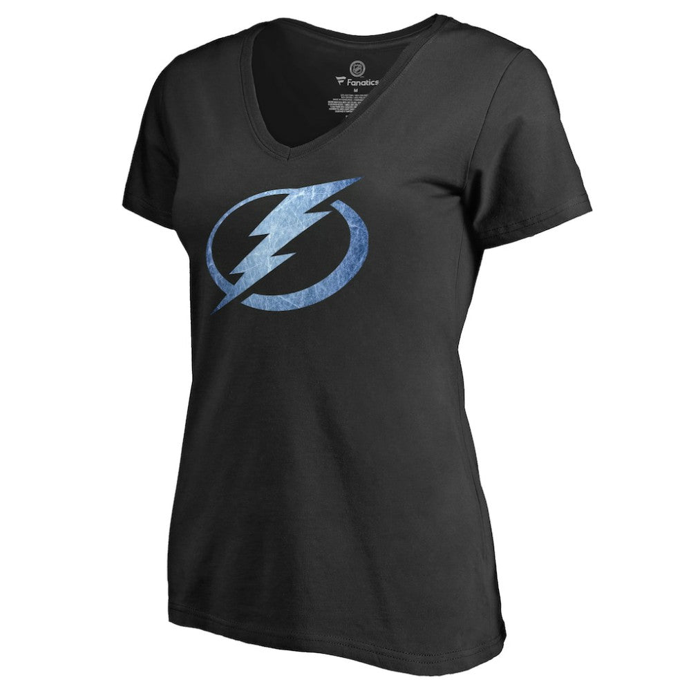 NHL Black Tampa Bay Lightning Women's Pond Hockey T-Shirt