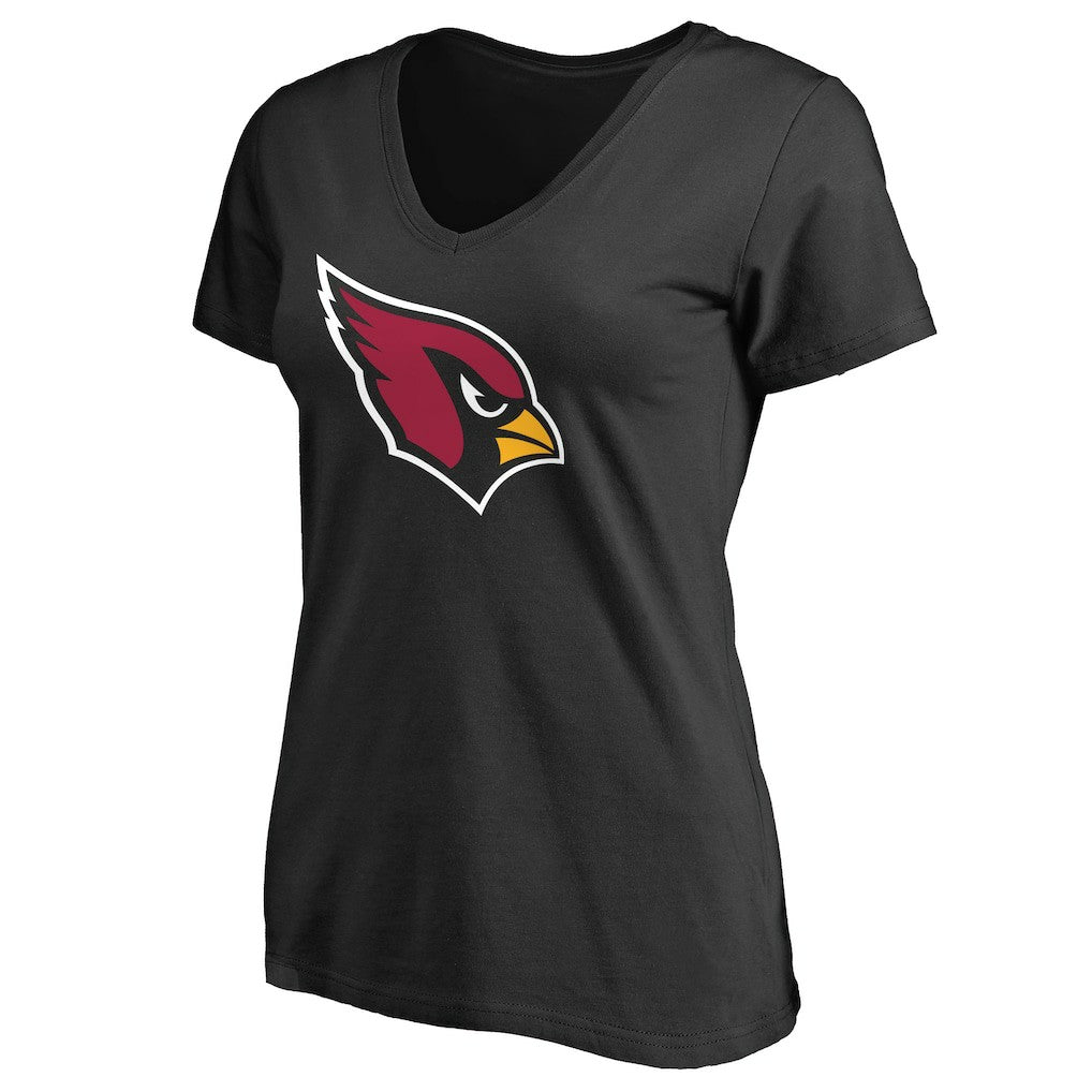 Women's Primary Team Logo V-Neck T-Shirt - Arizona Cardinals