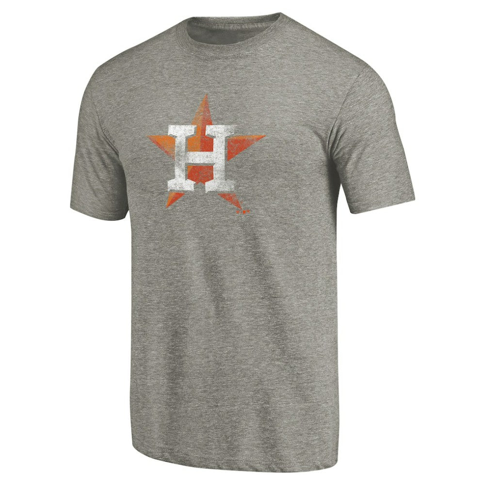 MLB Houston Astros Distressed Team Tri-Blend T-Shirt