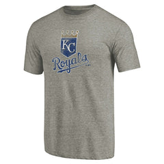 MLB Kansas City Royals Distressed Team Tri-Blend T-Shirt