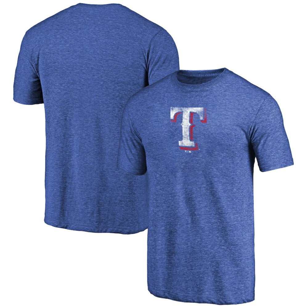 MLB Texas Rangers Distressed Team 2 Tri-Blend T-Shirt