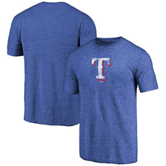 MLB Texas Rangers Distressed Team 2 Tri-Blend T-Shirt