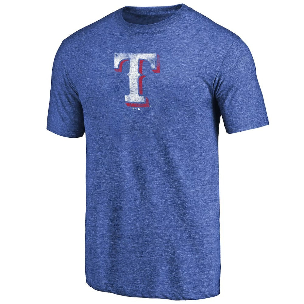 MLB Texas Rangers Distressed Team 2 Tri-Blend T-Shirt