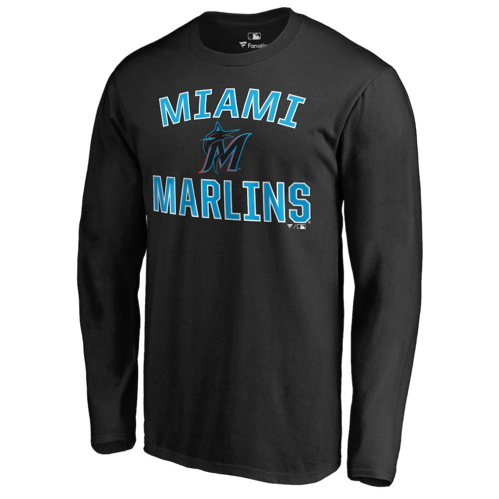 MLB Miami Marlins Victory Arch Long Sleeve T-Shirt