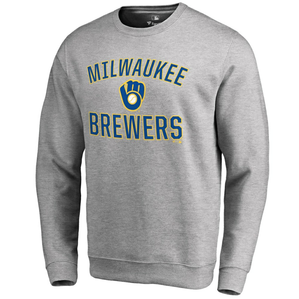 MLB Milwaukee Brewers Victory Arch Pullover Sweatshirt