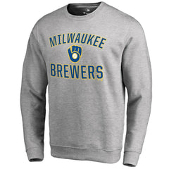 MLB Milwaukee Brewers Victory Arch Pullover Sweatshirt