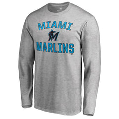 MLB Miami Marlins Victory Arch Long Sleeve T-Shirt