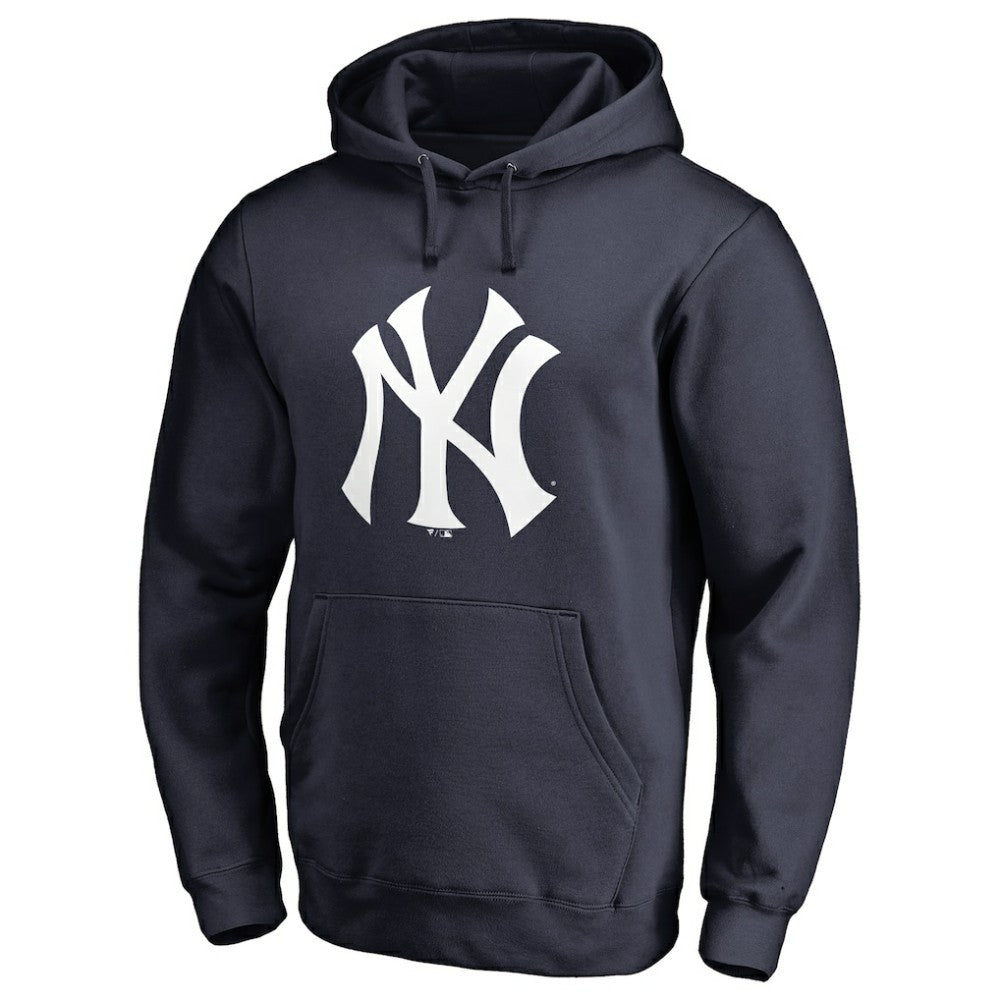 MLB New York Yankees Team Color Primary Logo 2 Pullover Hoodie
