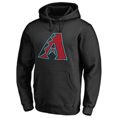 MLB Arizona Diamondbacks Official Logo Fitted Pullover Hoodie