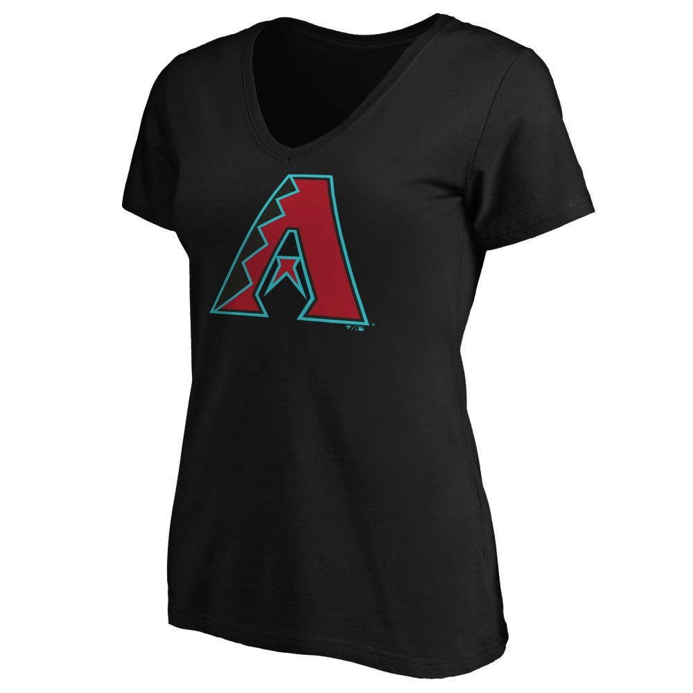MLB Arizona Diamondbacks Women's Secondary Color Primary Logo T-Shirt