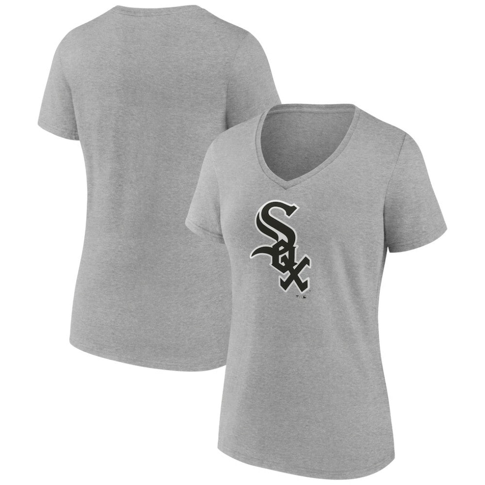 MLB Chicago White Sox Women's Secondary Color Primary Logo T-Shirt