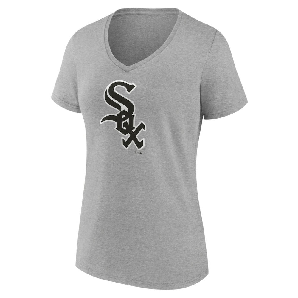 MLB Chicago White Sox Women's Secondary Color Primary Logo T-Shirt
