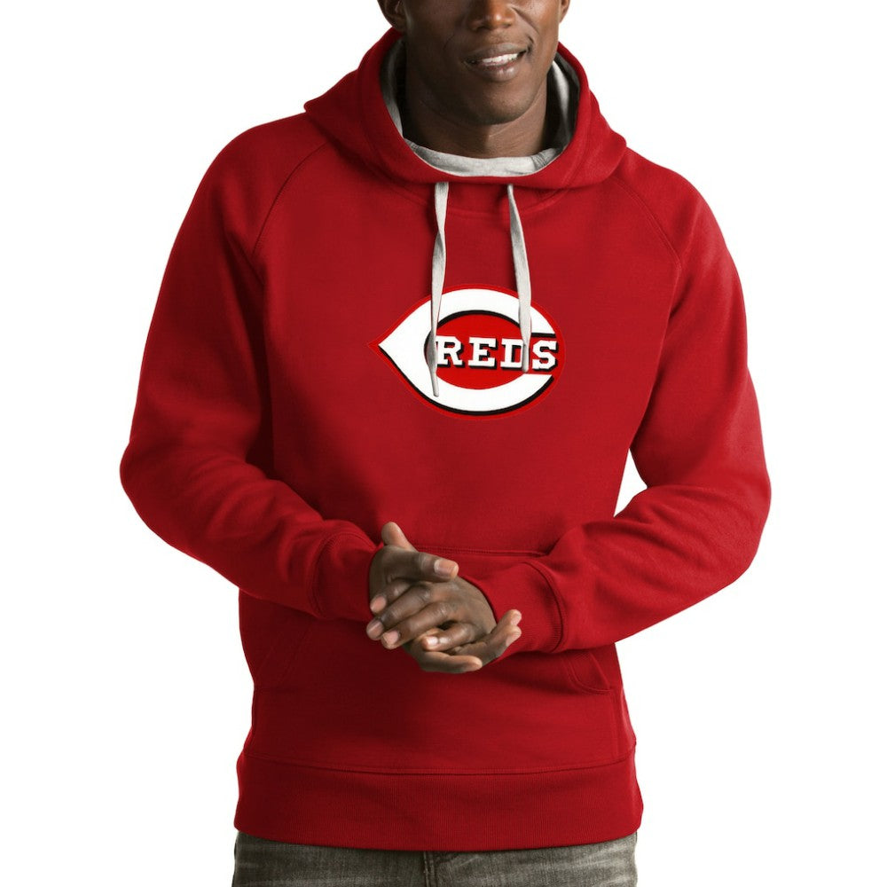 MLB Cincinnati Reds Antigua Victory Pullover Hoodie