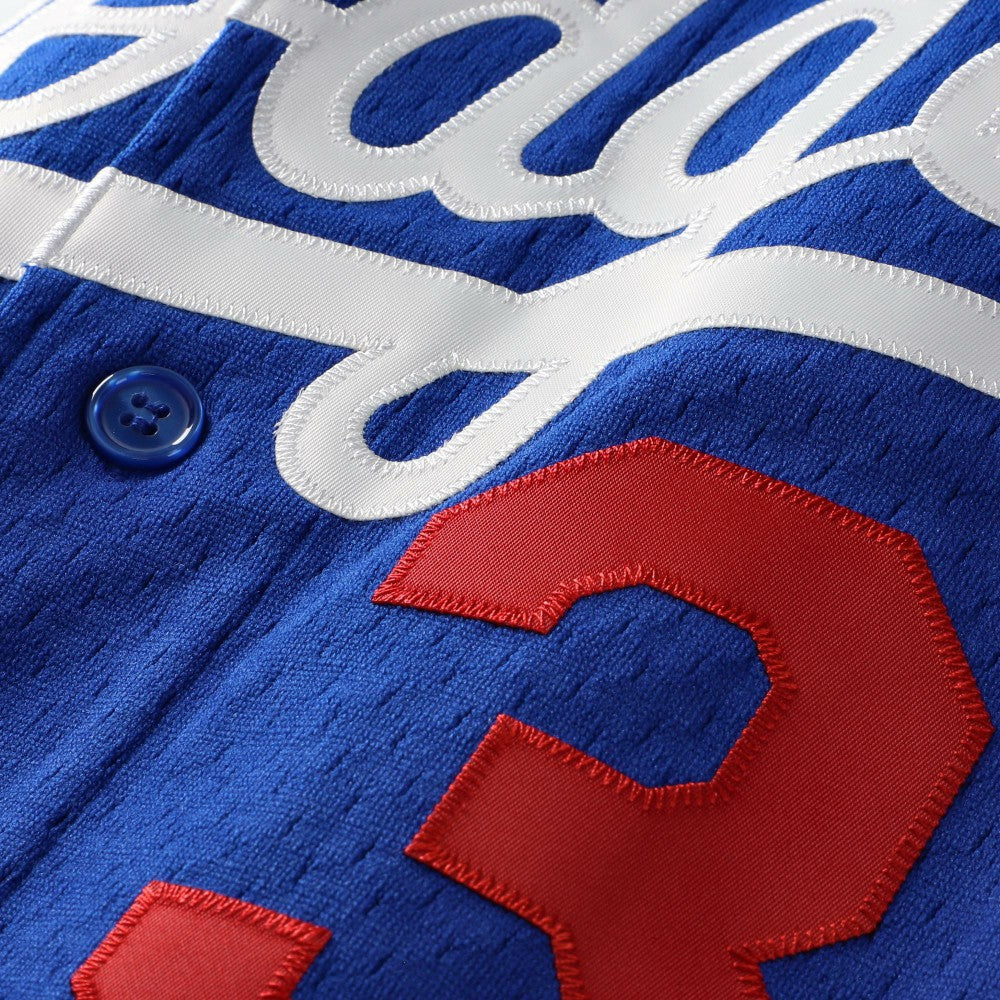 MLB Mike Piazza Los Angeles Dodgers Mitchell & Ness Cooperstown Collection Mesh Batting Practice Button-Up Jersey