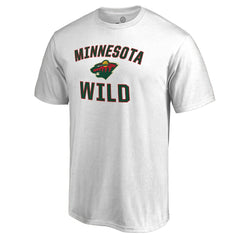 NHL White Minnesota Wild Victory Arch T-Shirt