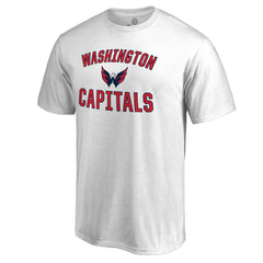 NHL White Washington Capitals Victory Arch T-Shirt
