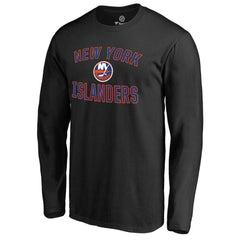 NHL Black New York Islanders Victory Arch Long Sleeve T-Shirt