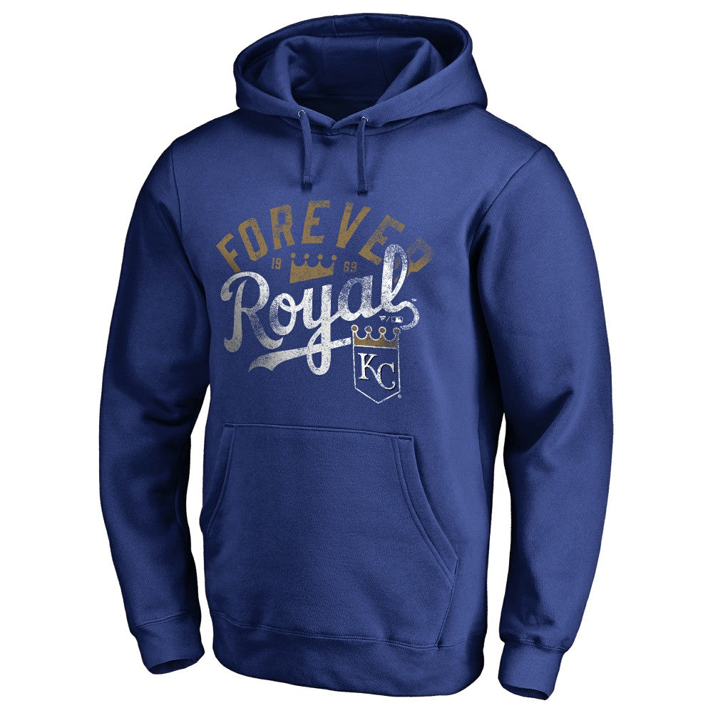 MLB Kansas City Royals Hometown Collection Forever Royal Pullover Hoodie