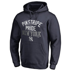 MLB New York Yankees Hometown Collection Pinstripe Pride Pullover Hoodie