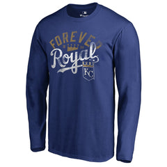 MLB Kansas City Royals Hometown Collection Forever Royal Long Sleeve T-Shirt